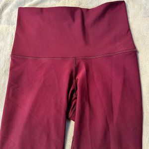 Old Navy Maroon High Waisted Leggings